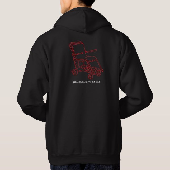 WHEELCHAIR HOODIE (Baksida)