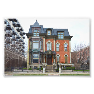 Wheeler Mansion, Chicago, Illinois Fototryck