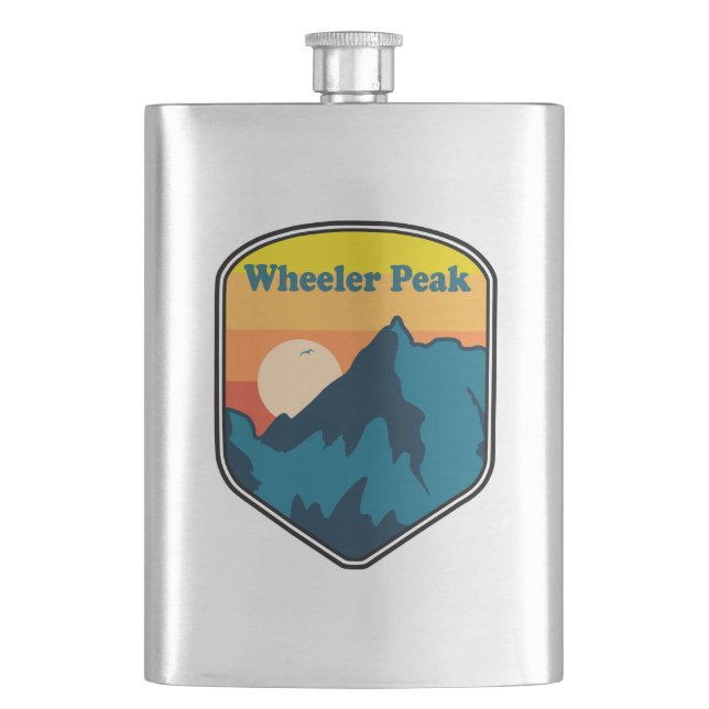 Wheeler Peak New Mexico Soluppgång Fickplunta (Framsidan)