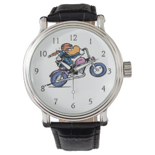 Wheelie för träskvildanka armbandsur