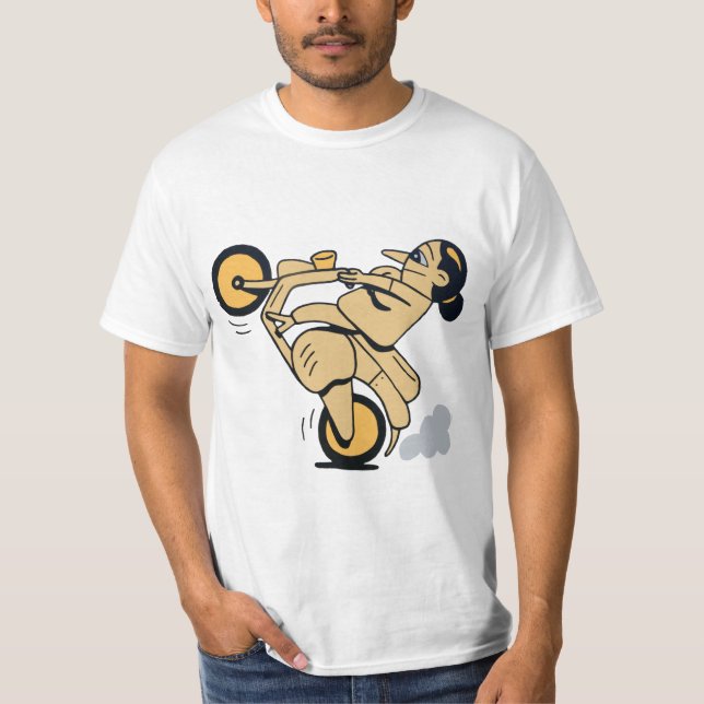 Wheelie T Shirt (Framsida)