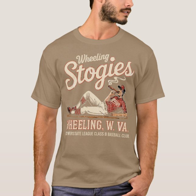 Wheeling Stogies - Väster Virginia T Shirt (Framsida)