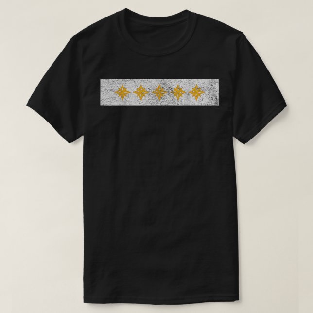 WHEELING VÄSTER VIRGINIA FLAGGA OHIO MARSHALL COUN T SHIRT (Design framsida)