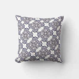 Wheels Black and White - Throw Pillow Kudde