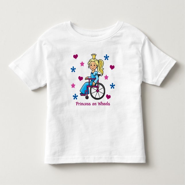 Wheelstol Princess T-shirt (Framsida)
