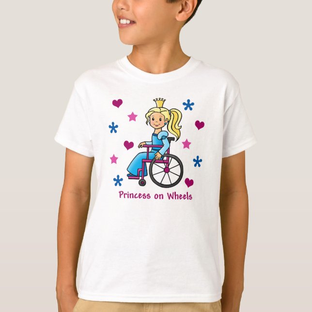 Wheelstol Princess T Shirt (Framsida)