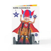 Wheelstol SupertheGirl Flies Hero Birthday