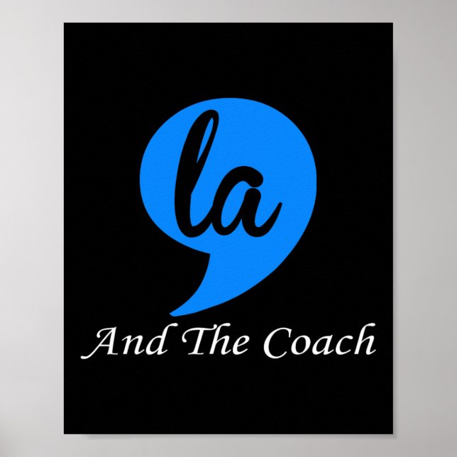 Wheimer 2024 Comma La och coach 1 Poster (Framsidan)