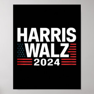 Wheimer 2024 Val Kamala Harris Tim W Waltz 1 Poster