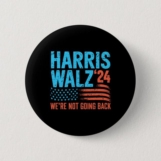 Wheimer 2024 Val Kamala Harris Tim Waltz 2024 Knapp (Framsida)