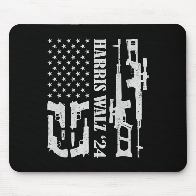 Wheimer 24 American Flagga Guns Owner Fru talman! Musmatta (Framsidan)
