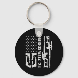 Wheimer 24 American Flagga Guns Owner Fru talman! Nyckelring
