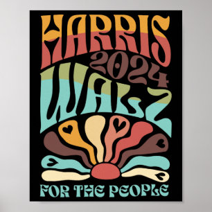 Wheimer for People Kamala Harris Waltz Poster
