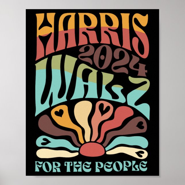 Wheimer for People Kamala Harris Waltz Poster (Framsidan)