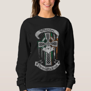 Whelan efternamn familj irländska amerikaner flagg t shirt