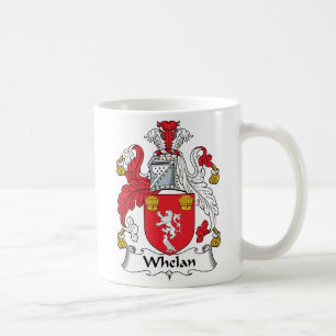 Whelan familjvapensköld kaffemugg