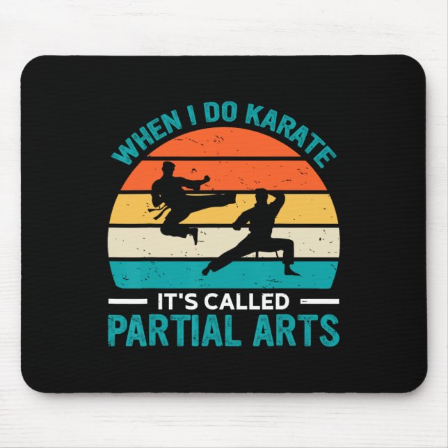 When I Do Karate It's Called Partial Arts 19  Musmatta (Framsidan)