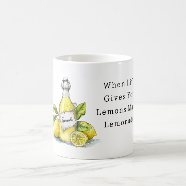 When Life Gives You Lemons Lemonade Kaffemugg (Center)