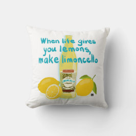 When Life Gives You Lemons - Make Limoncello Kudde