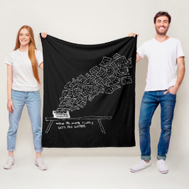 When the Muse Finally Gets Her Coffee Fleecefilt