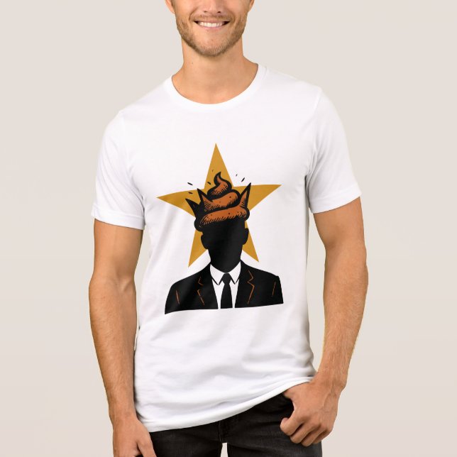 When your leader has a smelly crown... t shirt (Framsida)