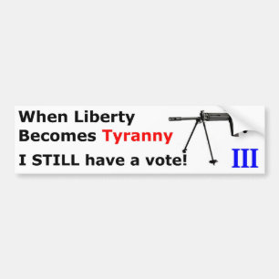 WhenLibertyBecomesTyranny-FAL-A Bildekal