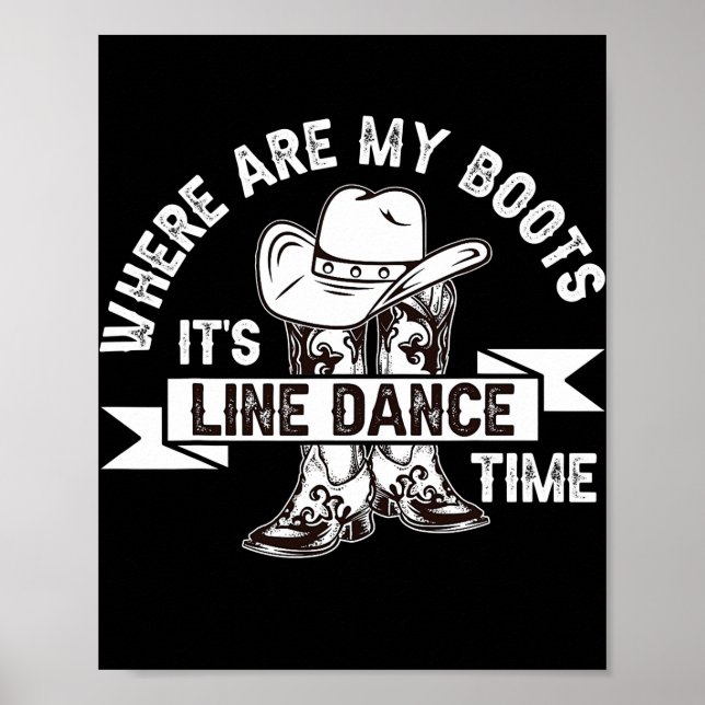 Where are my boots line dance  poster (Framsidan)