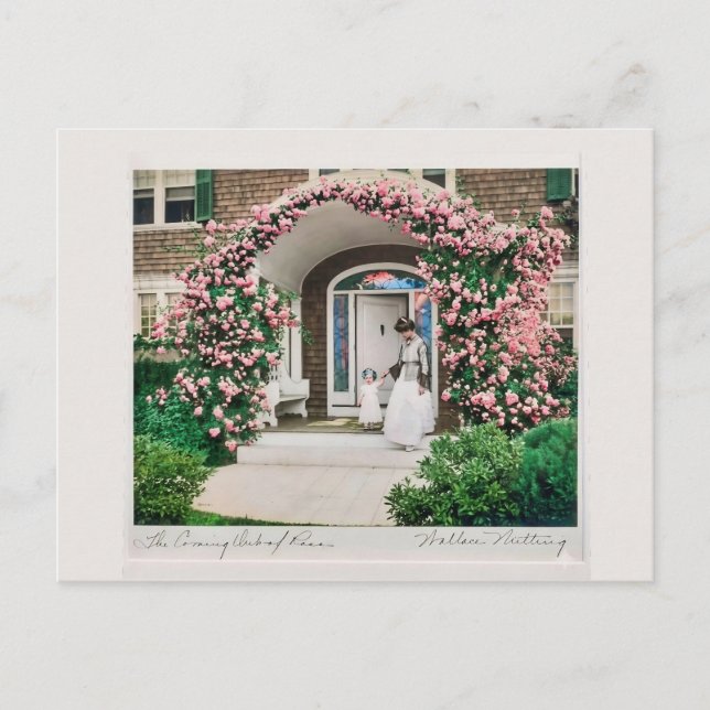 Where flowers bloom so does hope.  vykort (Framsida)