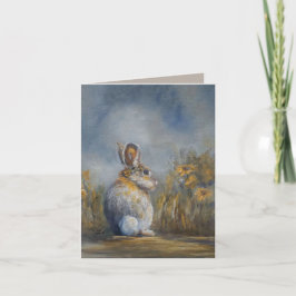 Where Goes Mr Hare 4 x 5.6" Kort