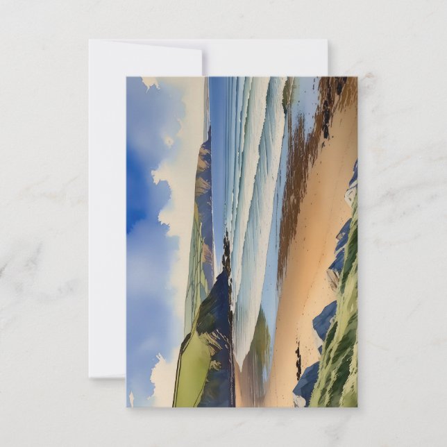 "where Himmel Meets Quiet Sand" - Devon Sjölandska (Framsida)