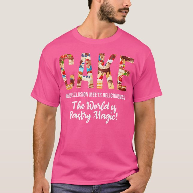 Where Illusion Meets Deliciousness The World Of Pa T Shirt (Framsida)