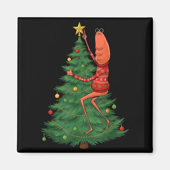 Where Is Jimbo James Marcus The Worm Christmas  Magnet (Framsidan)