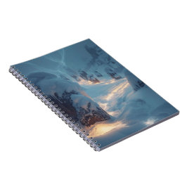 Where Light Wanders in Winter Anteckningsbok