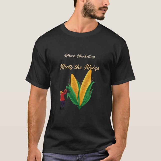 Where marketing meets the maize t shirt (Framsida)