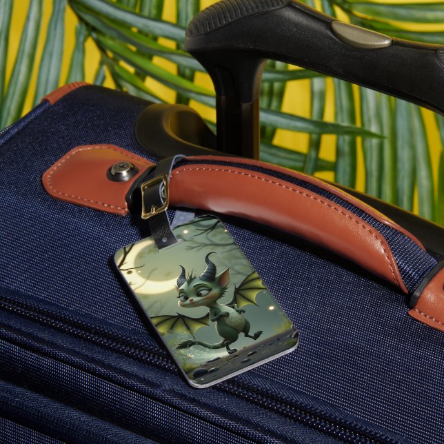 Where moonbeams dance, little mischief awakens.  bagagebricka (Framsida Insitu 1)