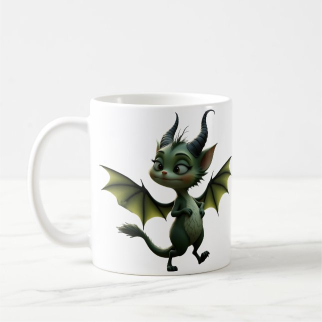 Where moonbeams dance, little mischief awakens.  kaffemugg (Vänster)