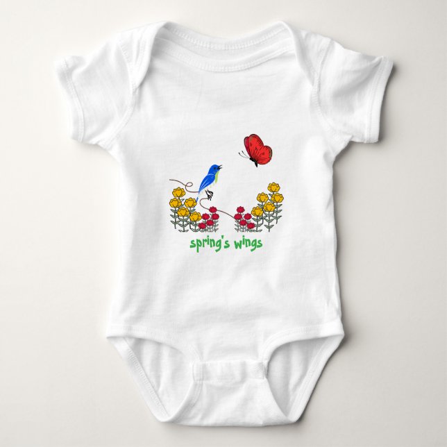 Where Spring Meets Me T Shirt (Framsida)