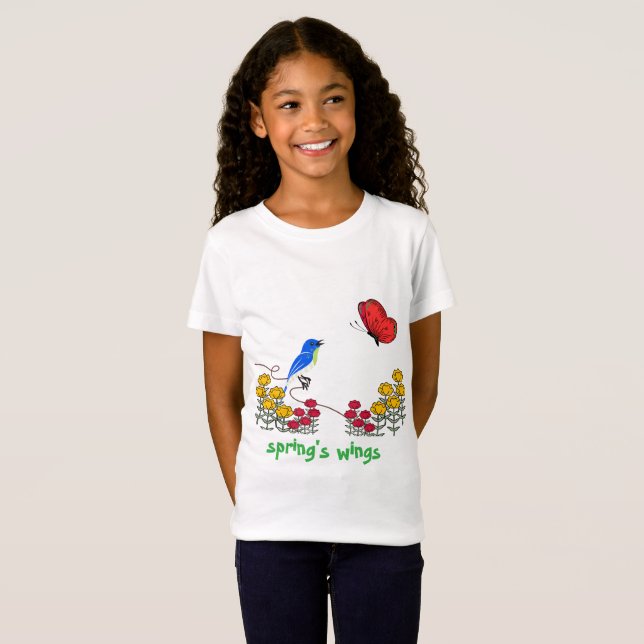 Where Spring Meets Me T Shirt (Hel framsida)