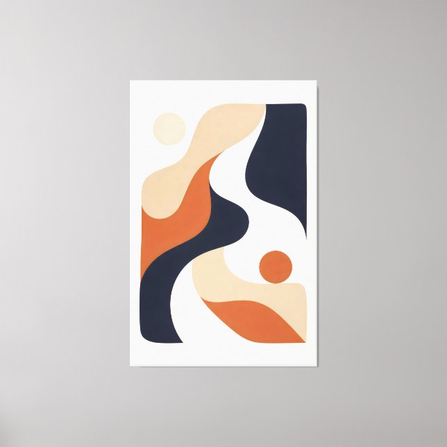 Where the Line Softens Canvastryck (Framsida)