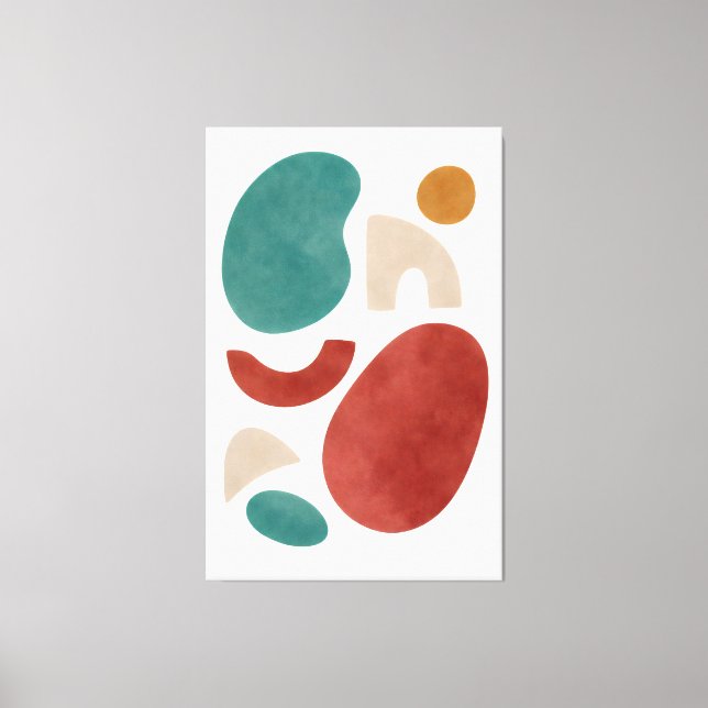 Where the Shapes Rest Canvastryck (Framsida)