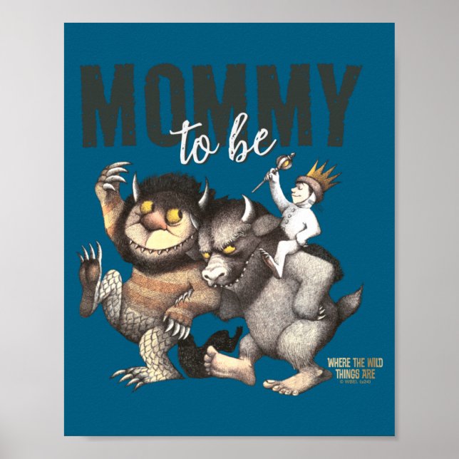 Where The Wild Things Are Blivande Mamma  Poster (Framsidan)