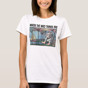 Where The Wild Things Are Bokomslag T Shirt