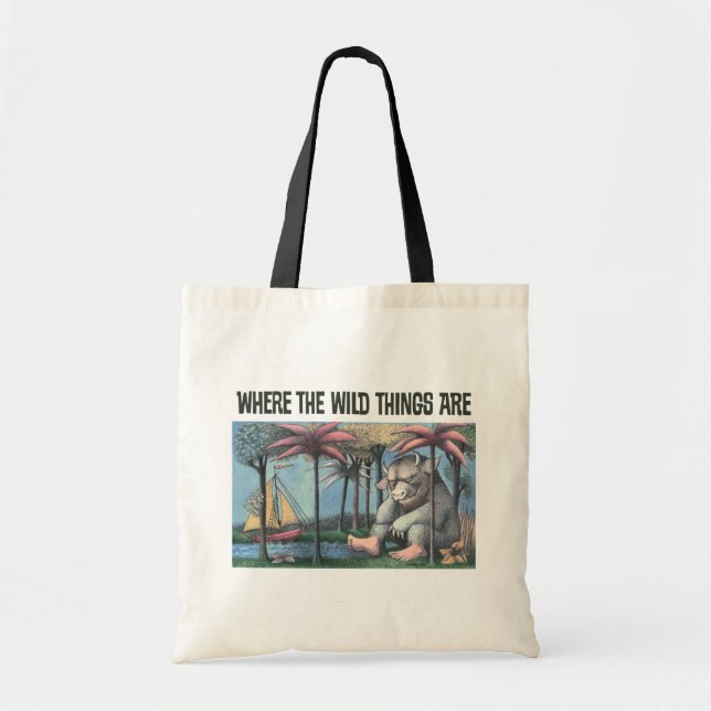 Where The Wild Things Are | Bokomslag Tygkasse (Framsidan)