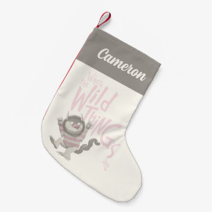Where the Wild Things Are-citat Lägg till ditt n Liten Julstrumpa