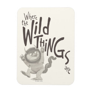 Where the Wild Things Are-citat Magnet
