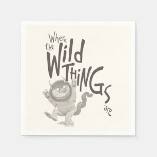 Where the Wild Things Are-citat Pappersservett