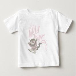 Where the Wild Things Are Citat - Rosa T Shirt