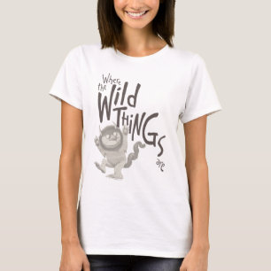 Where the Wild Things Are-citat T Shirt
