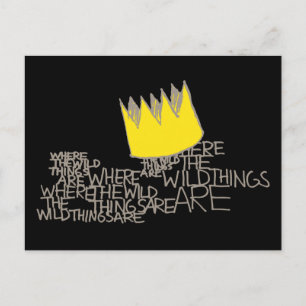 Where the Wild Things Are Crown Vykort