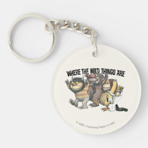 Where the Wild Things Are-figurer och logotyp